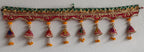 Handmade Indian Toran: Gotta work Pearl Door Hanging, Traditional Decor (40x10) inch)