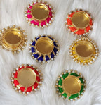 Elegant Handmade Tea Light Candle Holder: Diwali Pooja Decor, Favor Gift