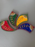 Acrylic Handmade Diwali Rangoli - 15 Inch - Festive Home Decor.