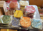 Mirror Work Silk Potli Bags: Indian Wedding Favor, Diwali Gift.