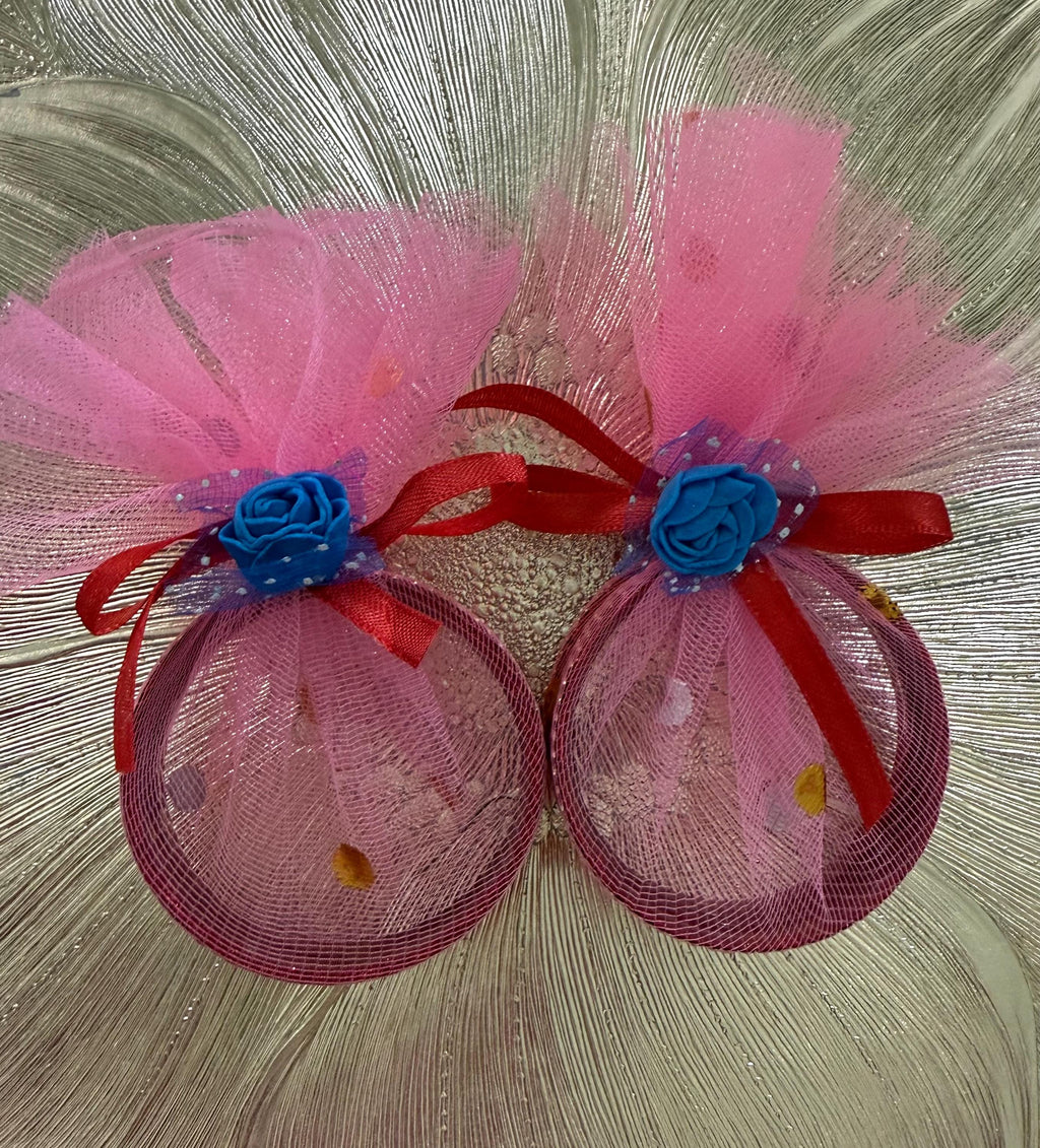 Multi Color Glass Bangles: Party Favor Set of 4.