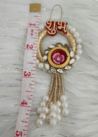 Shubh-Labh Hanging: Diwali Mandir Decor, Indian Wedding.