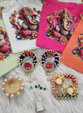Diwali Potli Bag Set: Pooja Favors, Housewarming Gifts (5 Pcs)