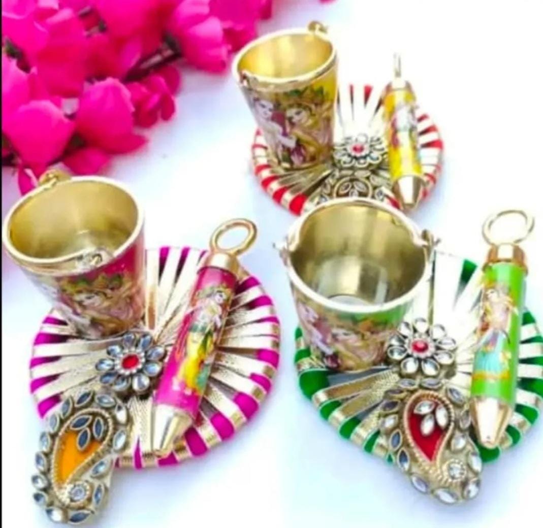 Holi Party FavorHandmade Balti Pichkari Set