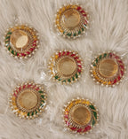 Handcrafted Multi Color Tea Light Candle Holder: Diwali Gift