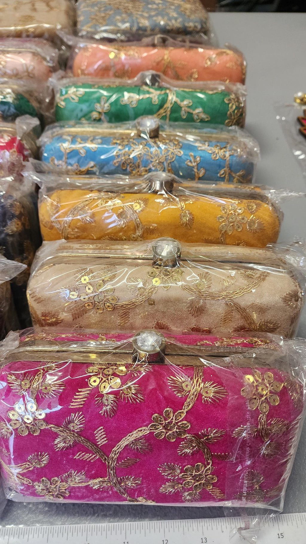 Indian Clutch Bag: Wedding Favor, Party Handbag.