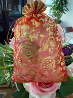 Customizable 5X7 Organza Gift Bags, Elevate Your Gift-Giving Experience Weddings and Special Occasions