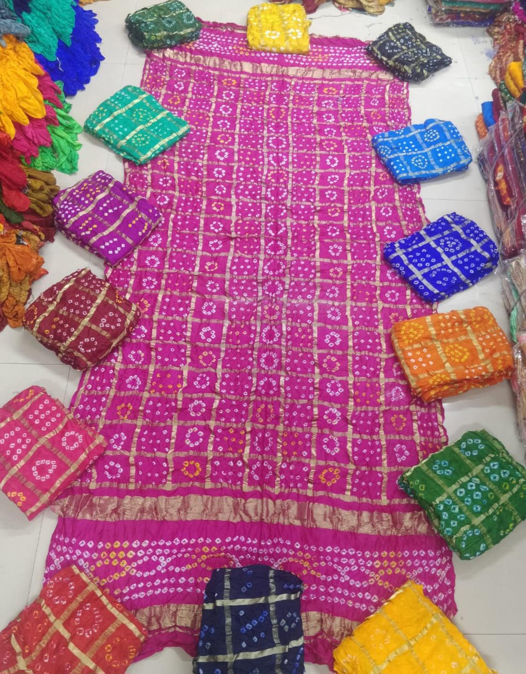 Bandhej Ghatchola Dupatta: Rajasthani Wedding Favor, Haldi Mehandi Sangeet