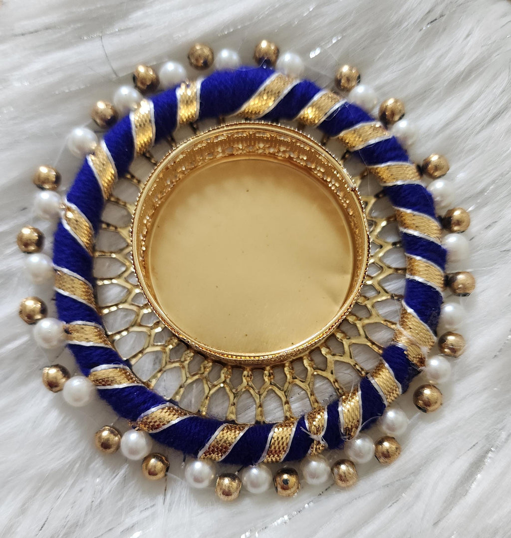 Elegant Tea Light Candle Holder: Diwali Gift, Home Decor, 3 inch.