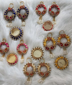 Shubh Labh Hanging Set: Diwali Decor with Tea Light combo Gift set.