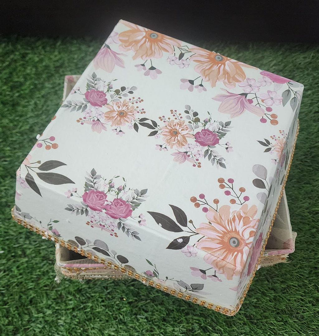 Handmade Cardboard Gift Basket: Wedding, Party Favor, Chocolate Hamper