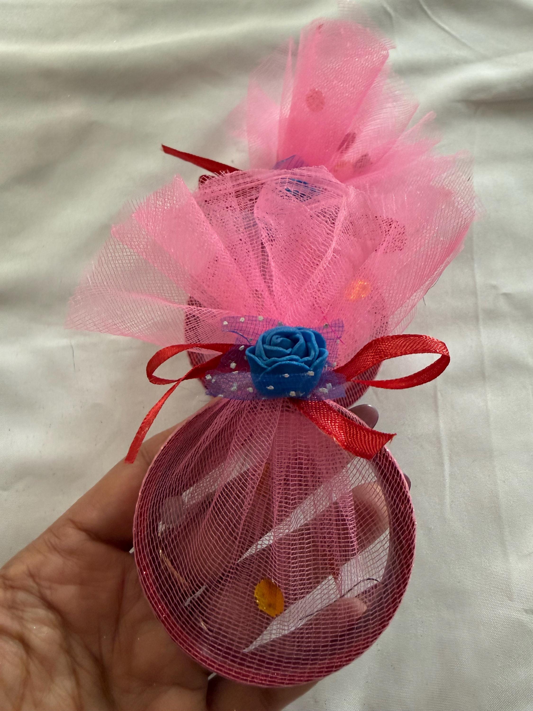 Multi Color Glass Bangles: Party Favor Set of 4.