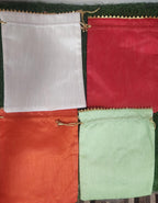 Silk Ganpati Potli Bags - Indian Wedding / Diwali Return Gifts Bags.