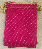 Jaipuri Leheriya Potli Bags - Wedding Favor Gift Bags