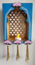 Handcrafted MDF Jharokha Hanging: Diwali Wedding Decor (8 x 5.5 inch)